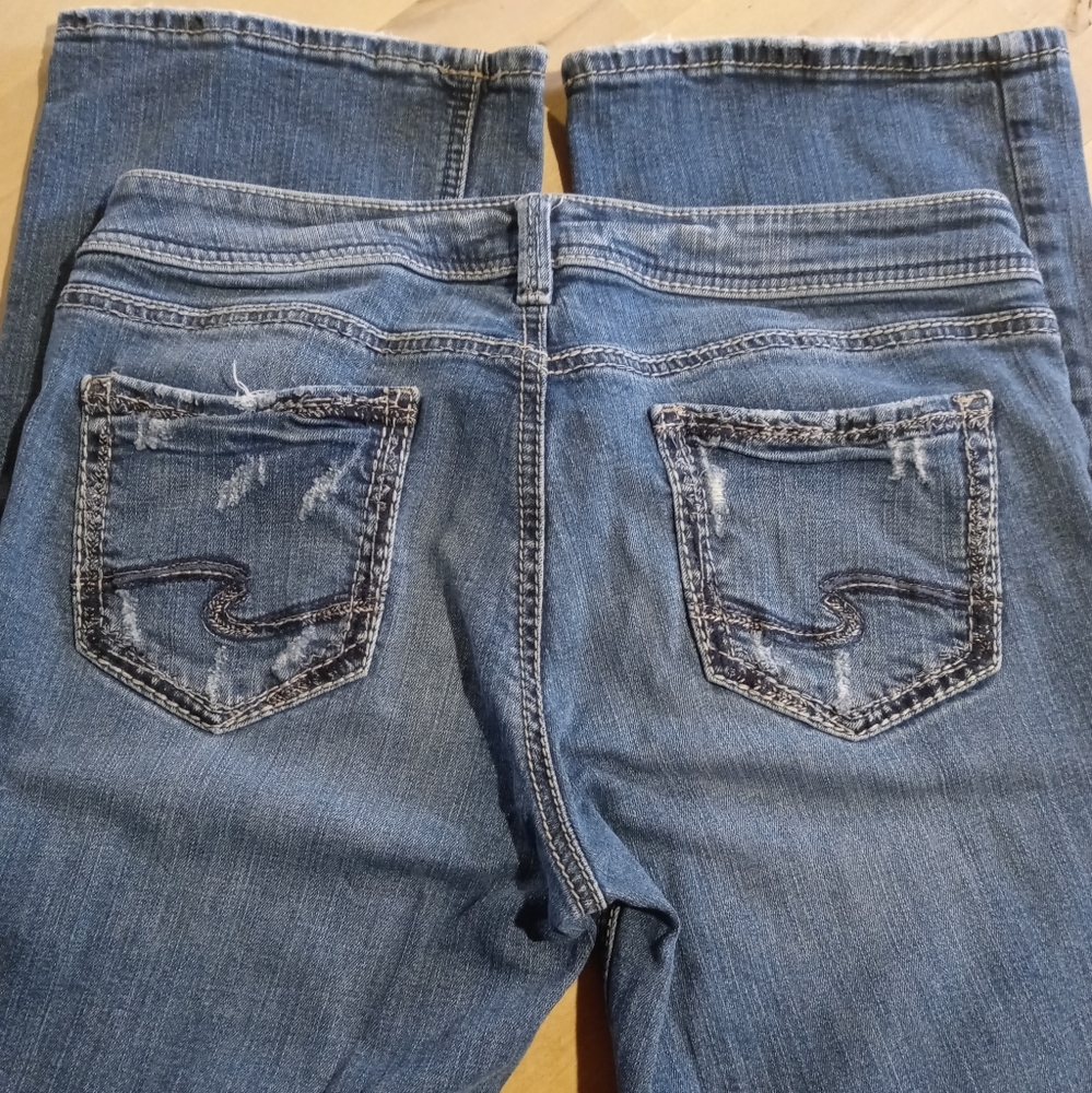 ❤️ SILVER SUKI BOOTCUT JEANS 29X31